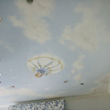 Pryor-Leavitt Sky Mural - Historic Fort Worth Texas