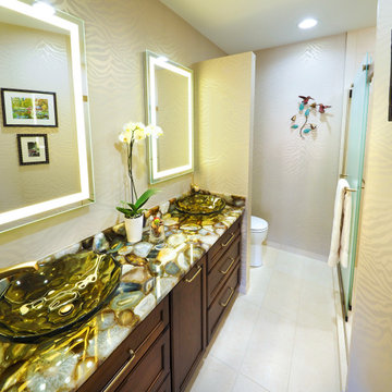 Spa-like Townhouse Baths