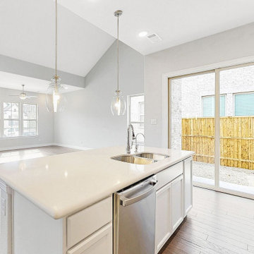 White and Balanced Kitchen Remodel in Irwindale, CA