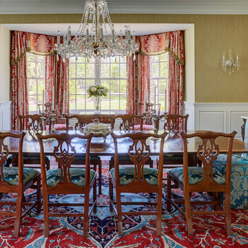 Dining Room with Bay Window and Seating for Ten