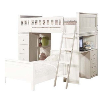 Willoughby Loft Bed, White