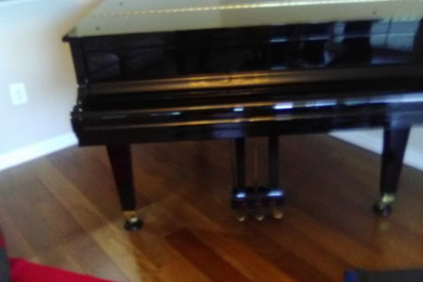 Baby Grand In Home Move