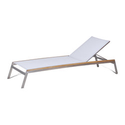 Wintons Teak Prive Lounger - Outdoor Lounge Furniture