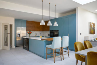 Inspiration for a classic kitchen in Surrey.