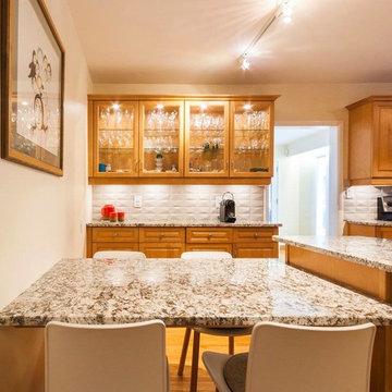 Tuxedo Transitional Kitchen