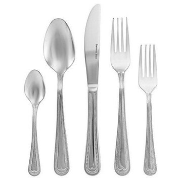Italian Collection 'Classic' 20-pc Premium Stainless Steel Flatware Set For 4