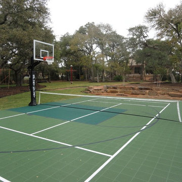 Backyard Sport Court multi sport game courts