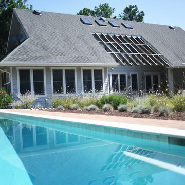 Poolside Perennial Garden