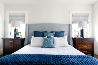 Arts and crafts bedroom photo in Seattle