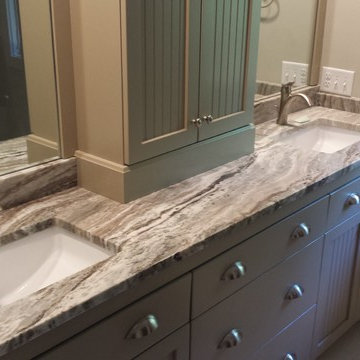 Fantasy Brown Marble - Eased Edges