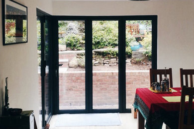 Inspiration for a contemporary dining room in Other.