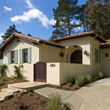 front courtyard