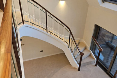 Photo of a staircase in Hertfordshire.