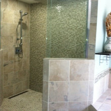 our finished master bathroom