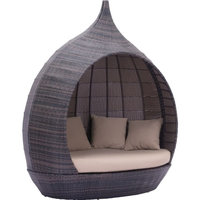 Zuo Modern Martinique Beach Day Bed Brown