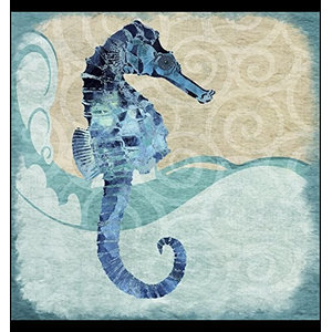 FRAMED Sea Turtle by Jill Meyer Comes ready to hang Made in the USA
