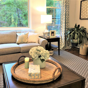 Ellicott City residence- Family room Interior Design