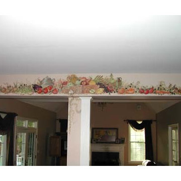 foyer floor and walls
