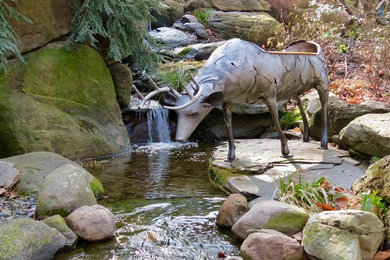 This is an example of a contemporary landscaping in Philadelphia.