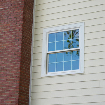 Mount Prospect Remodel, on Full Exterior of Colonial Style House