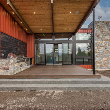 Seabeck - Modern Home + Studio with Panoramic Olympic Mountain Views