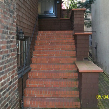 Brick Stair Replacement