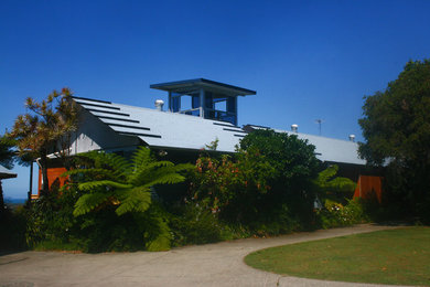 Small tropical home design in Brisbane.