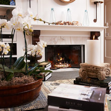 Fireplace/mantle