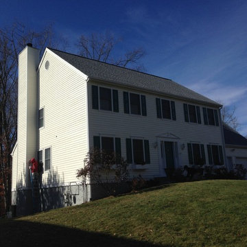 Exterior Cedar Siding Repaint
