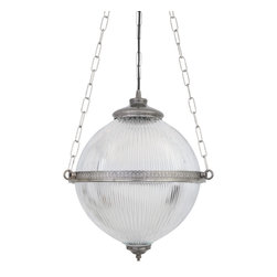 BLAENAU VICTORIAN HOLOPHANE PENDANT LIGHT - Pendant Lighting