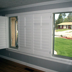 Split Panel Shutters - Interior Shutters