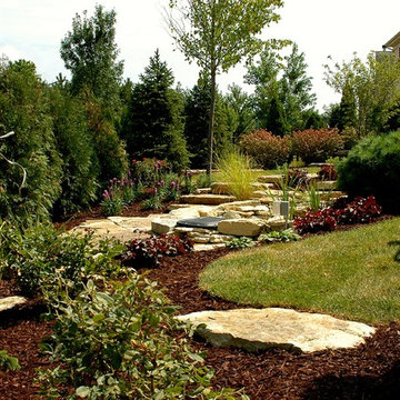Suburban outdoor upgrade.  Aurora, IL.