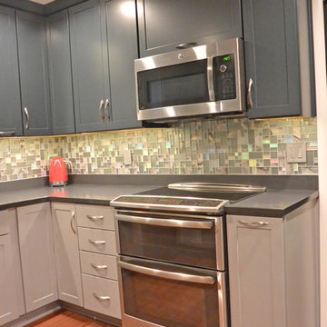 Sophisticated Gray Levit Kitchen - Bowie, MD