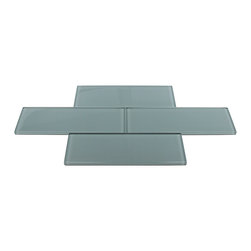 3x9 Subway Glass Tiles - Home Accessories & Decor