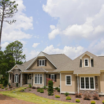 Stunning Craftsman Home on Lake Auman, Seven Lakes West, West End, NC.