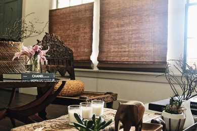 Dining room - craftsman dining room idea in Dallas