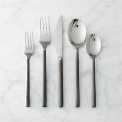 20-piece pattern 127 flatware set | CB2 - Flatware
