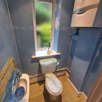 Veranda and  toilet room in Putney SW15
