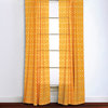 Rizzy Home Window Panel, Yellow