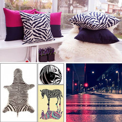 Bold Zebra Custom Cushion Set - Products