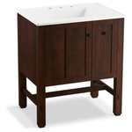 Kohler - Kohler Tresham 30" Vanity, Woodland - The Tresham vanity brings elegance and style to your bath or powder room. Its simple Shaker-style design features a double-paneled door for attractive and convenient storage. A single drawer front conceals two drawers for added storage and organization. Pair with a Ceramic/Impressions(R), Iron/Impressions(TM), or Solid/Expressions(TM) top for a complete vanity solution.