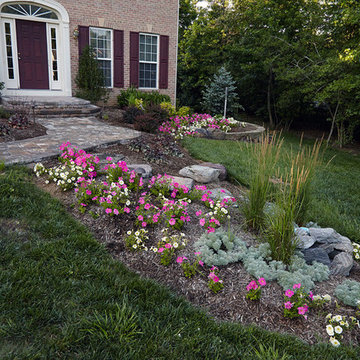 Front Hardscape and Plantings - Brandywine, MD
