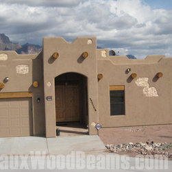 Exterior Design with Vigas - Home Decor