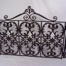 Wrought Iron Fireplace Screens - Products