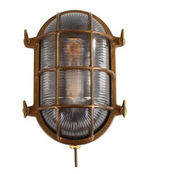 ROSS MARINE NAUTICAL BULKHEAD WALL LIGHT IP54 - Bathroom Wall Lights