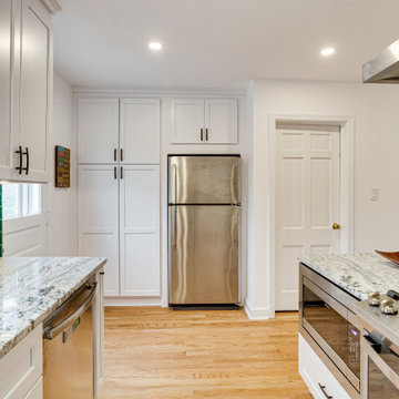 Small Transitional Kitchen Design Kensington, MD