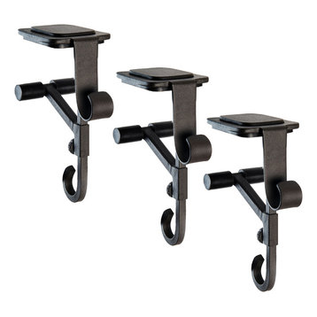 Mantle Garland and Stocking Hanger (3 Pack)