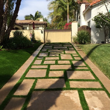 Synthetic Turf Driveway