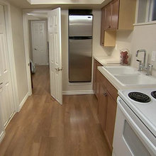 Upstairs kitchen