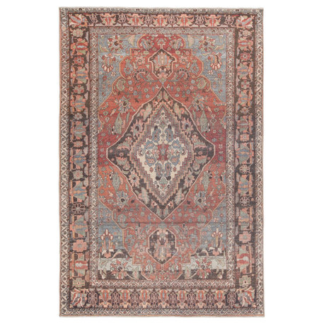 Jaipur Living Wesleyan Medallion Rust/Gray Area Rug (10'X14')